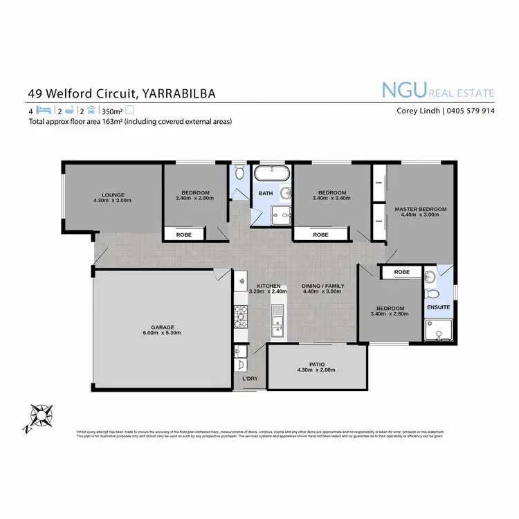 Floorplan of Homely house listing, 49 Welford Circuit, Yarrabilba QLD 4207