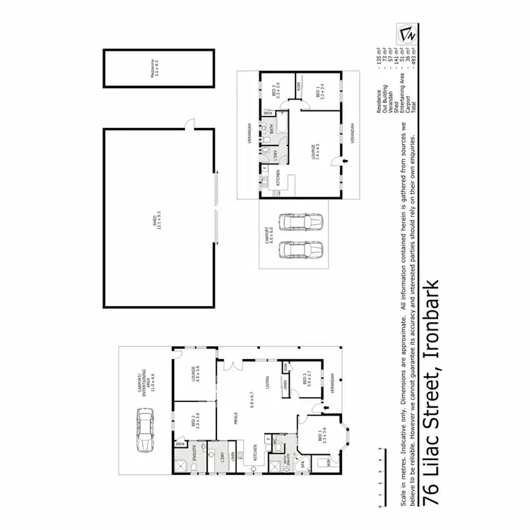 Floorplan of Homely house listing, 76 Lilac Street, Ironbark VIC 3550