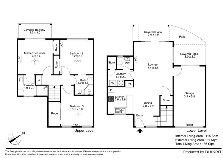 Floorplan of Homely townhouse listing, 4/31 Willmington Street, Wooloowin QLD 4030