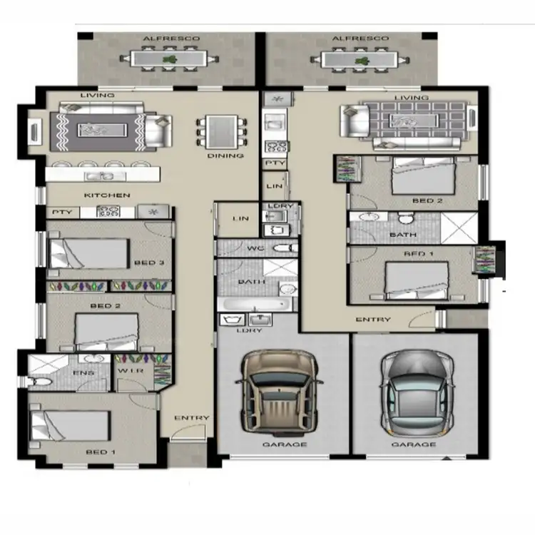 Floorplan of Homely house listing, 8 Alison Drive, Kalkie QLD 4670