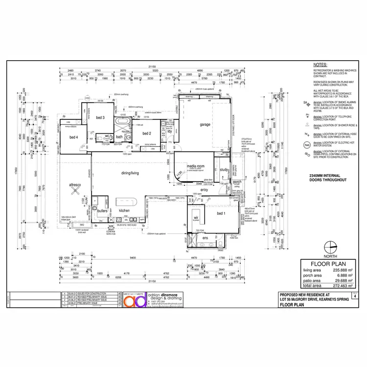 Floorplan of Homely house listing, 16 McGrory Drive, Kearneys Spring QLD 4350
