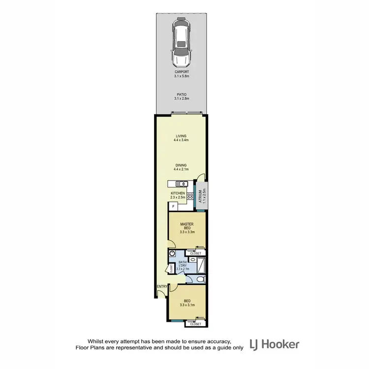 Floorplan of Homely villa listing, 19 Dorrigo Place, Fitzgibbon QLD 4018