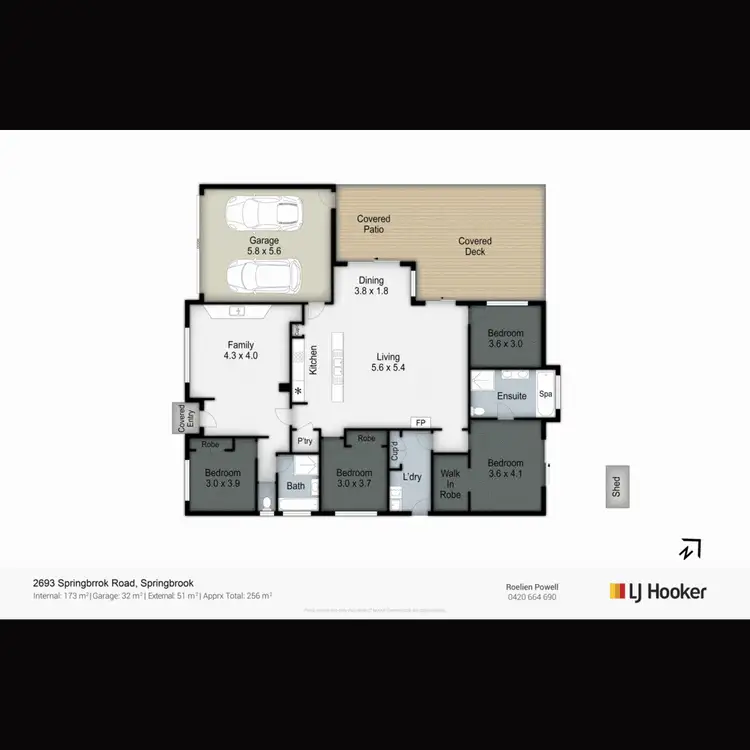 Floorplan of Homely house listing, 2693 Springbrook Road, Springbrook QLD 4213
