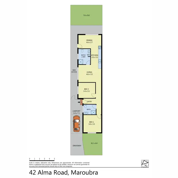 Floorplan of Homely house listing, 42 Alma Road, Maroubra NSW 2035