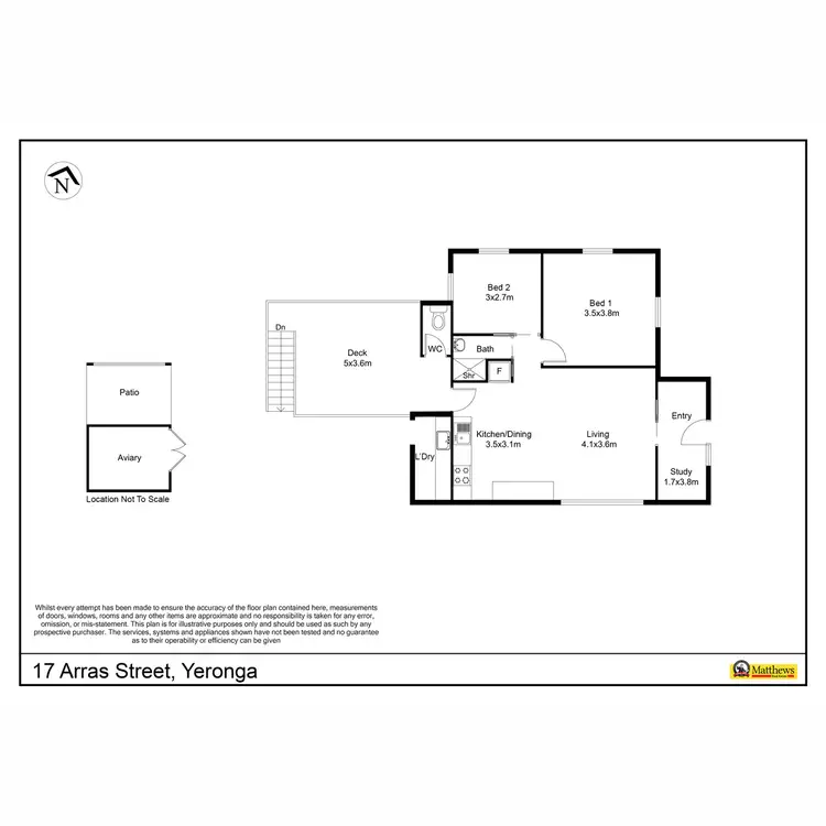 Floorplan of Homely house listing, 17 Arras Street, Yeronga QLD 4104