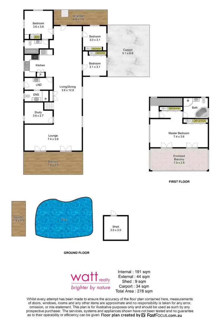 Floorplan of Homely house listing, 187 Beaconsfield Terrace, Brighton QLD 4017