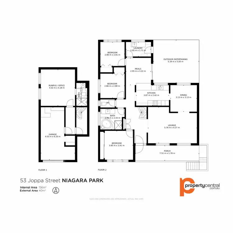 Floorplan of Homely house listing, 53 Joppa Street, Niagara Park NSW 2250