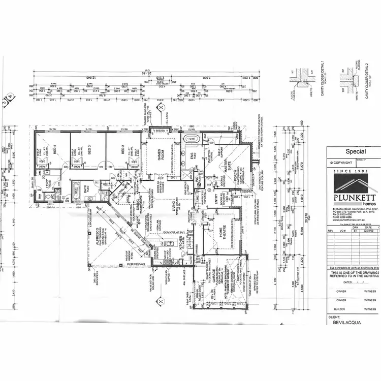 Floorplan of Homely house listing, 4 Baldessin Avenue, Harrisdale WA 6112