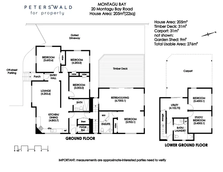 Floorplan of Homely house listing, 20 Montagu Bay Road, Montagu Bay TAS 7018