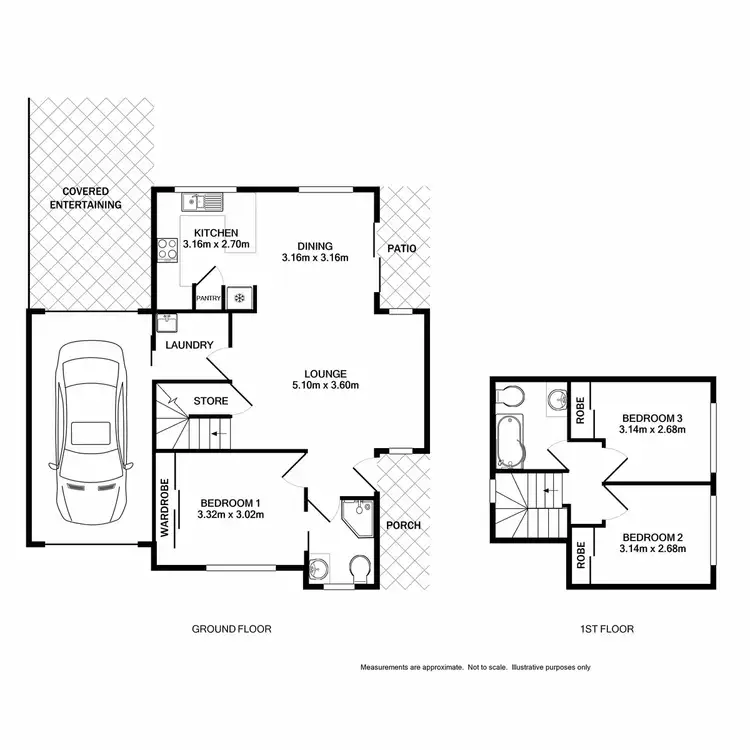Floorplan of Homely villa listing, 7/239 - 241 Great Western Highway, St Marys NSW 2760