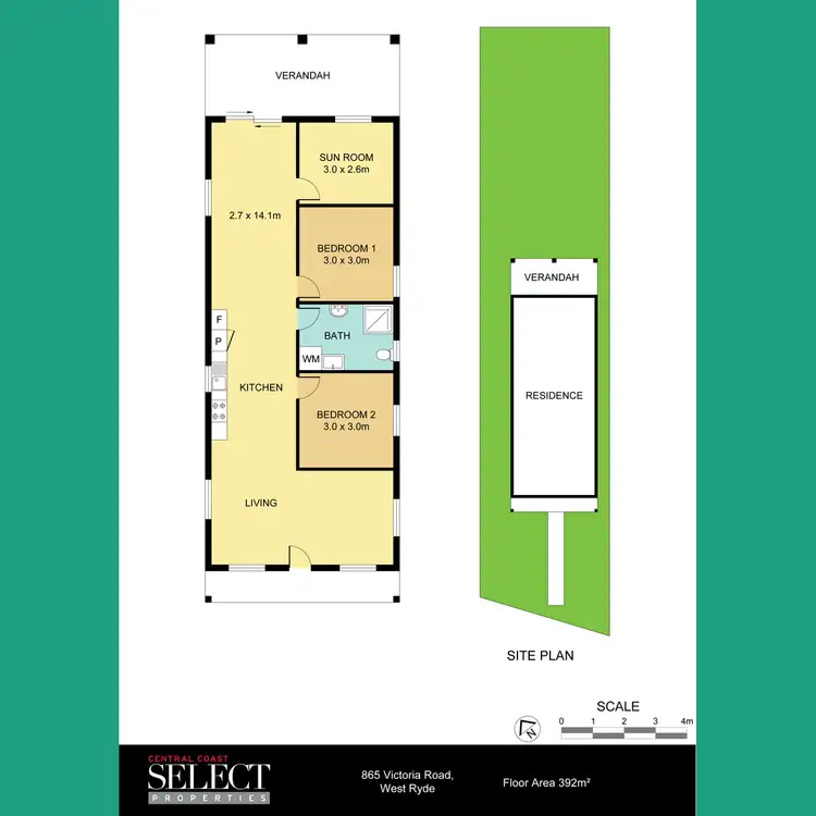 Floorplan of Homely house listing, 865 Victoria Road, West Ryde NSW 2114