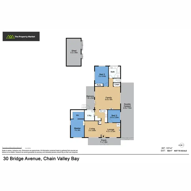 Floorplan of Homely house listing, 30 Bridge Avenue, Chain Valley Bay NSW 2259