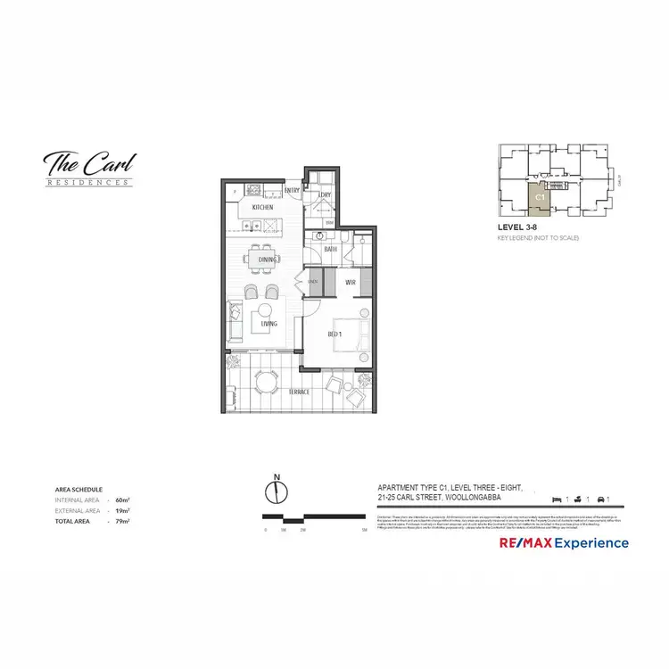 Floorplan of Homely apartment listing, 303/21-25 Carl Street, Woolloongabba QLD 4102