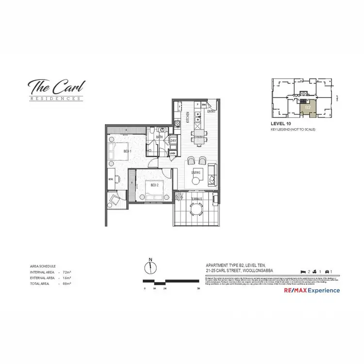 Floorplan of Homely apartment listing, 1002/21-25 Carl Street, Woolloongabba QLD 4102
