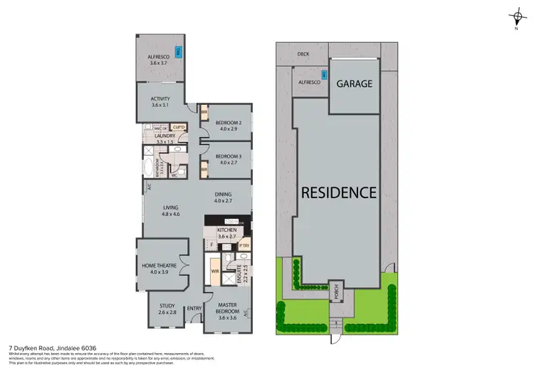 Floorplan of Homely house listing, 7 Duyfken Road, Jindalee WA 6036