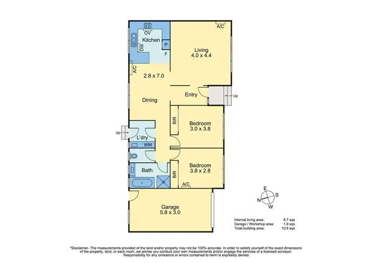 Floorplan of Homely unit listing, 6/29 Kars Street, Frankston VIC 3199