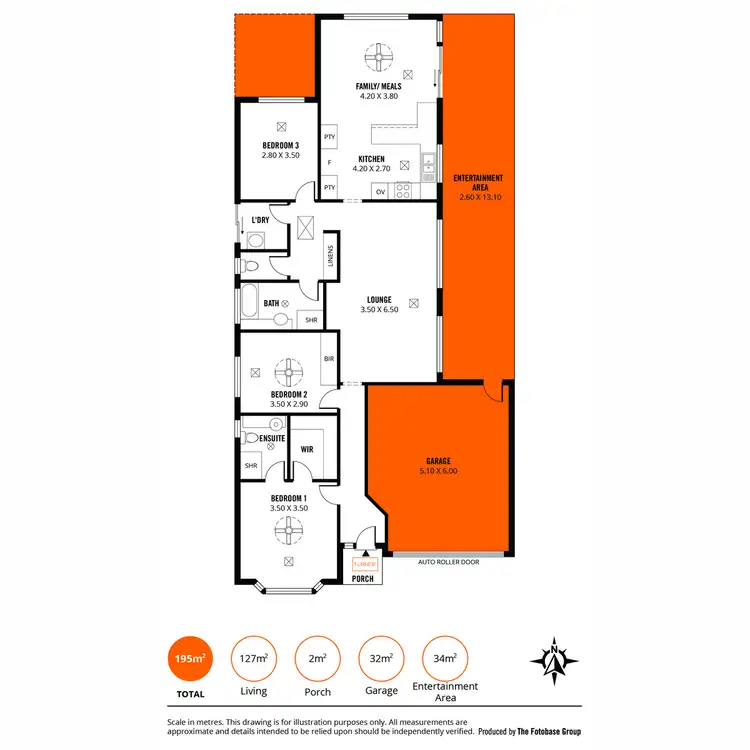 Floorplan of Homely house listing, 1 Timothy Court, Mitchell Park SA 5043