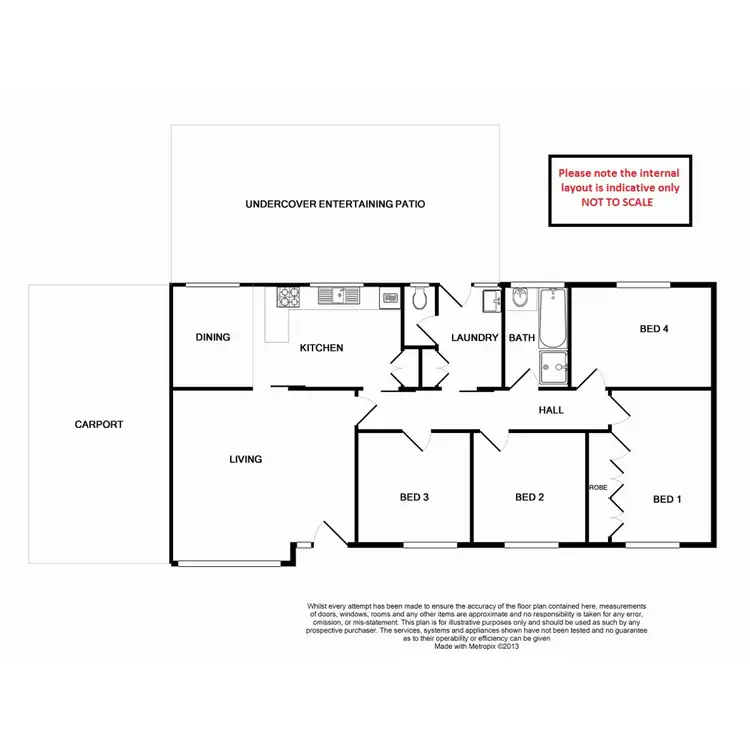 Floorplan of Homely house listing, 27 Ferndale Crescent, Ferndale WA 6148