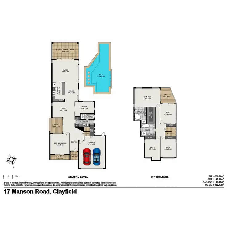 Floorplan of Homely house listing, 17 Manson Road, Hendra QLD 4011