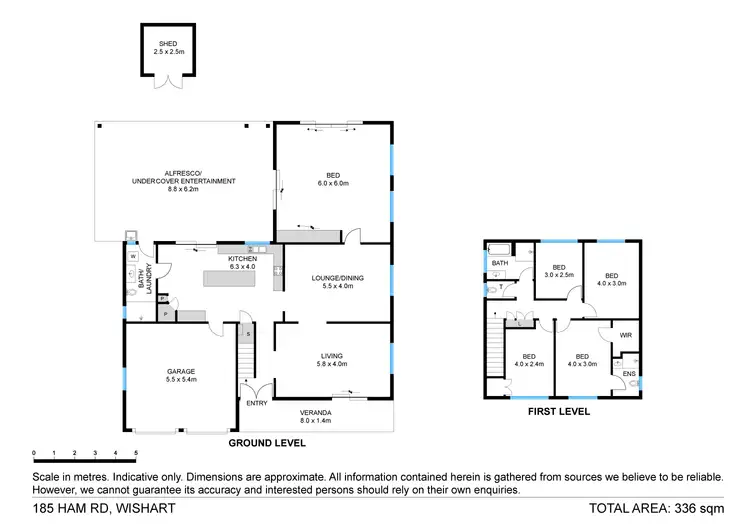 Floorplan of Homely house listing, 185 Ham Road, Wishart QLD 4122