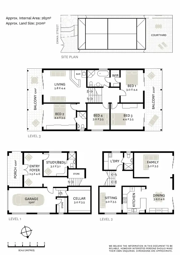 Floorplan of Homely house listing, 40 Emma Street, Leichhardt NSW 2040