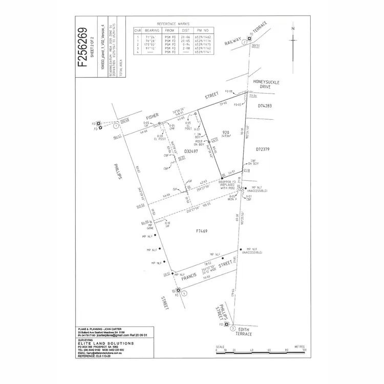 Floorplan of Homely land listing, 60 Fisher Street, Balaklava SA 5461