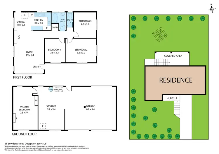 Floorplan of Homely house listing, 21 Bowden Street, Deception Bay QLD 4508