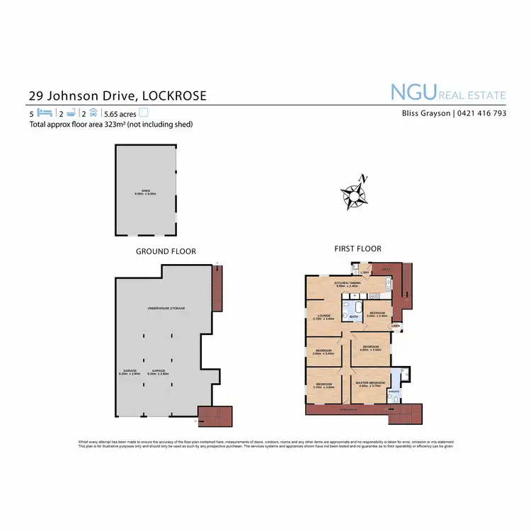 Floorplan of Homely house listing, 29 Johnson Drive, Lockrose QLD 4342