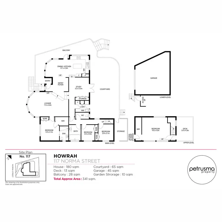 Floorplan of Homely house listing, 117 Norma Street, Howrah TAS 7018