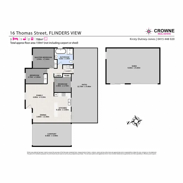 Floorplan of Homely house listing, 16 Thomas Street, Flinders View QLD 4305