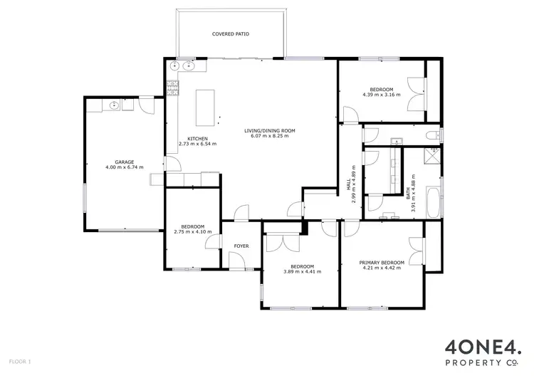 Floorplan of Homely house listing, 2 Glebe Hill Road, Howrah TAS 7018