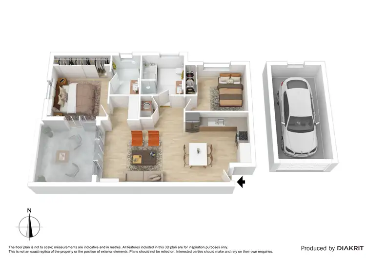 Floorplan of Homely apartment listing, 4/53 Handford Road, Zillmere QLD 4034