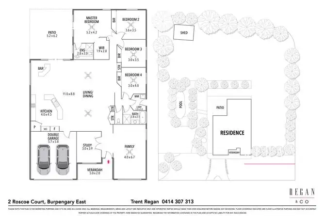 Floorplan of Homely house listing, 2 Roscoe Court, Burpengary East QLD 4505