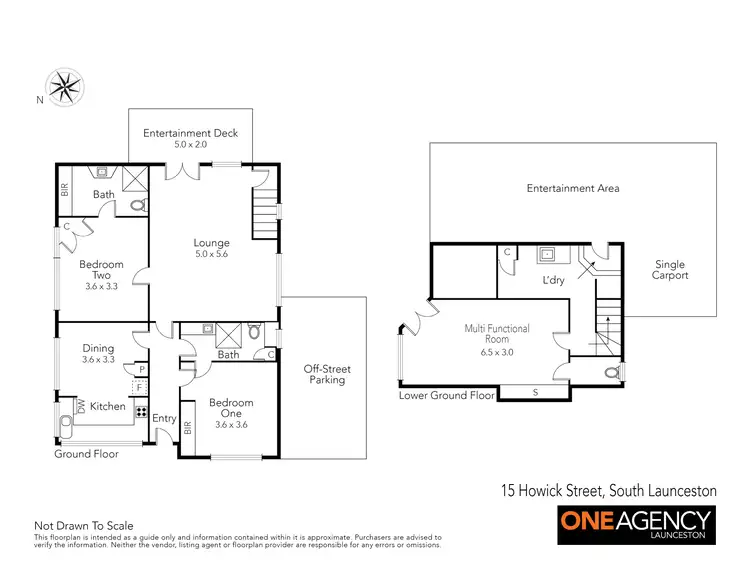 Floorplan of Homely house listing, 15 Howick Street, South Launceston TAS 7249