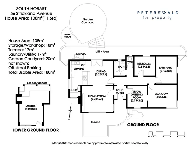 Floorplan of Homely house listing, 56 Strickland Avenue, South Hobart TAS 7004