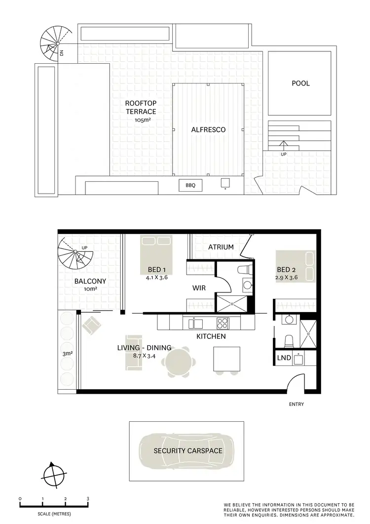 Floorplan of Homely apartment listing, 505/830 Elizabeth Street, Waterloo NSW 2017