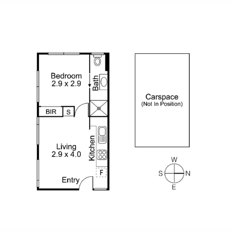 Floorplan of Homely apartment listing, Unit 1/5 Summerlea Grove, Hawthorn VIC 3122