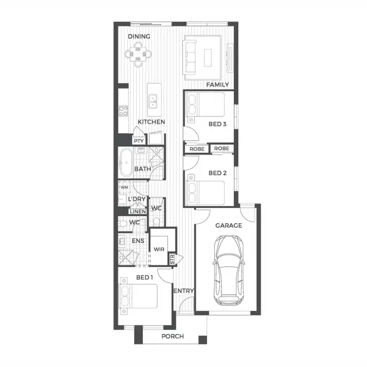 Floorplan of Homely house listing, 134 Boardwalk Boulevard, Point Cook VIC 3030