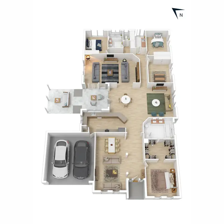 Floorplan of Homely house listing, 30 Parkedge Circuit, Rosebud VIC 3939