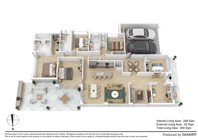Floorplan of Homely house listing, 8 Peppermint Crescent, Sippy Downs QLD 4556
