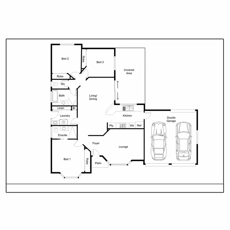 Floorplan of Homely house listing, 11 Bhutan Court, Newtown QLD 4350