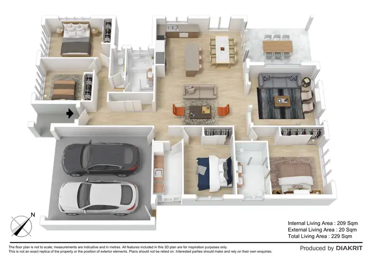 Floorplan of Homely house listing, 130 O'Doherty Circuit, Nudgee QLD 4014
