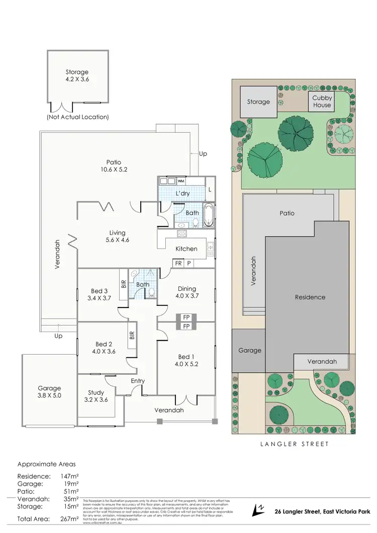 Floorplan of Homely house listing, 26 Langler Street, East Victoria Park WA 6101