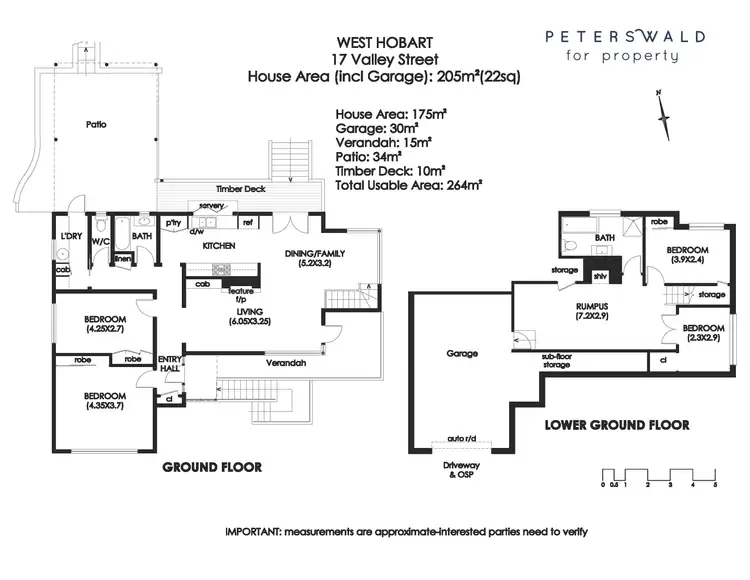 Floorplan of Homely house listing, 17 Valley Street, West Hobart TAS 7000