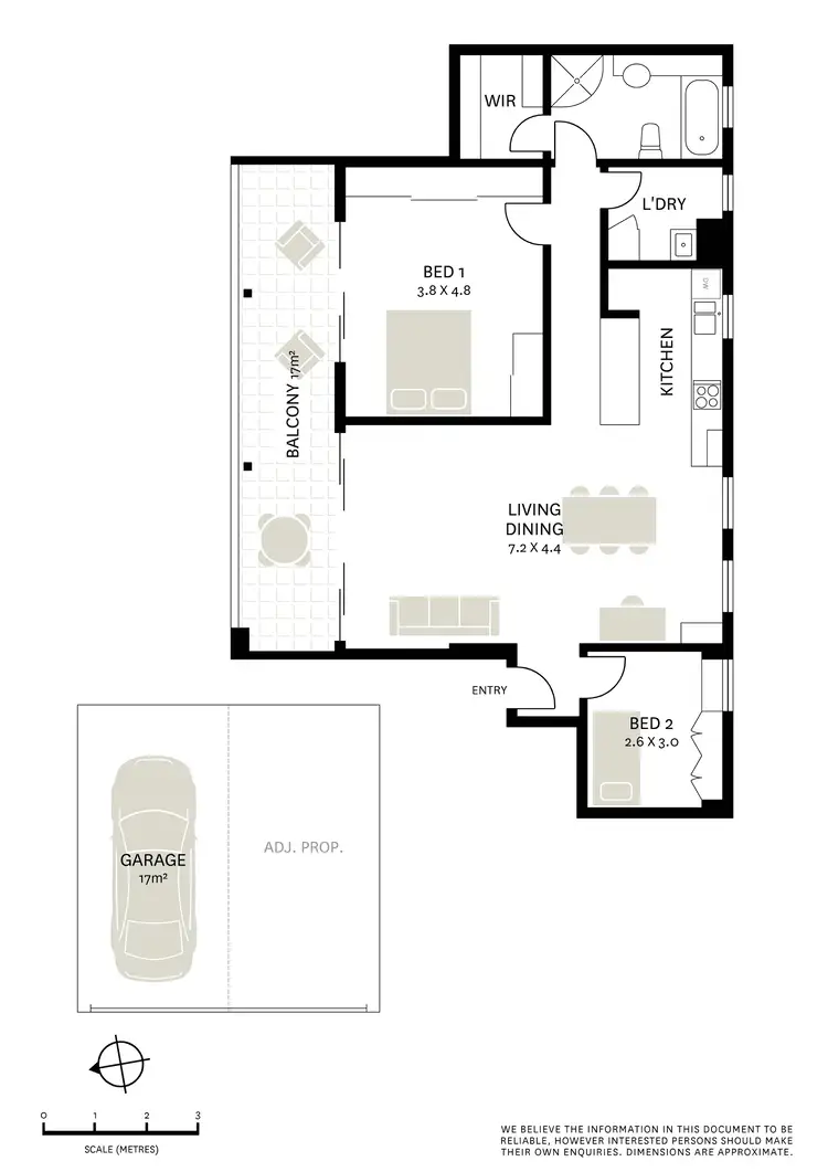 Floorplan of Homely apartment listing, P12/780 Bourke Street, Redfern NSW 2016