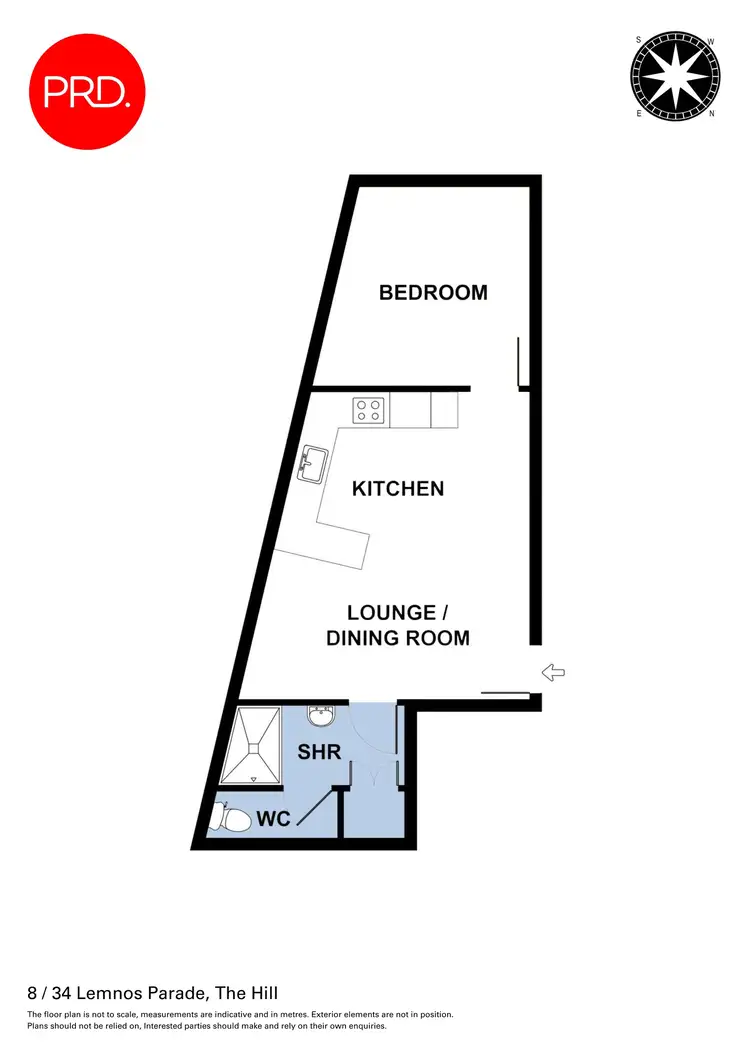 Floorplan of Homely apartment listing, 8/34 Lemnos Parade, The Hill NSW 2300