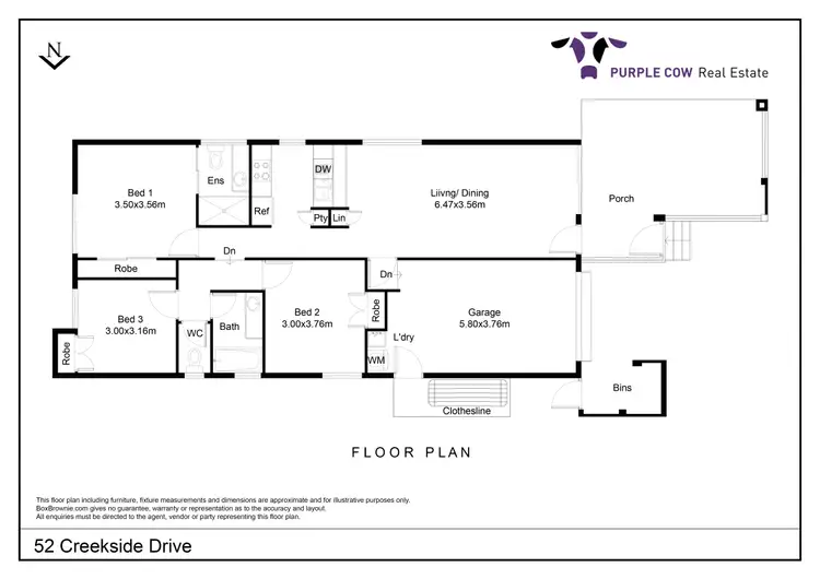 Floorplan of Homely house listing, 52 Creekside Drive, Springfield Lakes QLD 4300