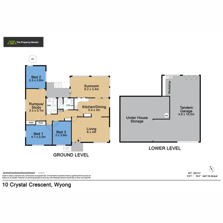 Floorplan of Homely house listing, 10 Crystal Crescent, Wyong NSW 2259