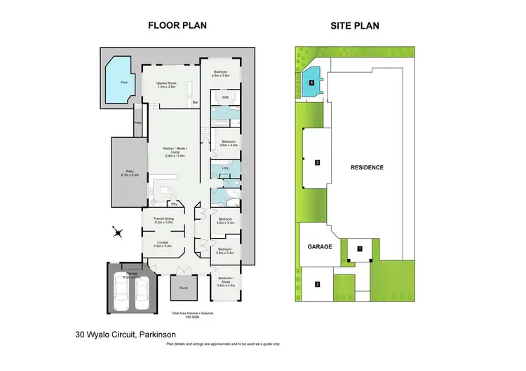 Floorplan of Homely house listing, 30 Wyalo Circuit, Parkinson QLD 4115