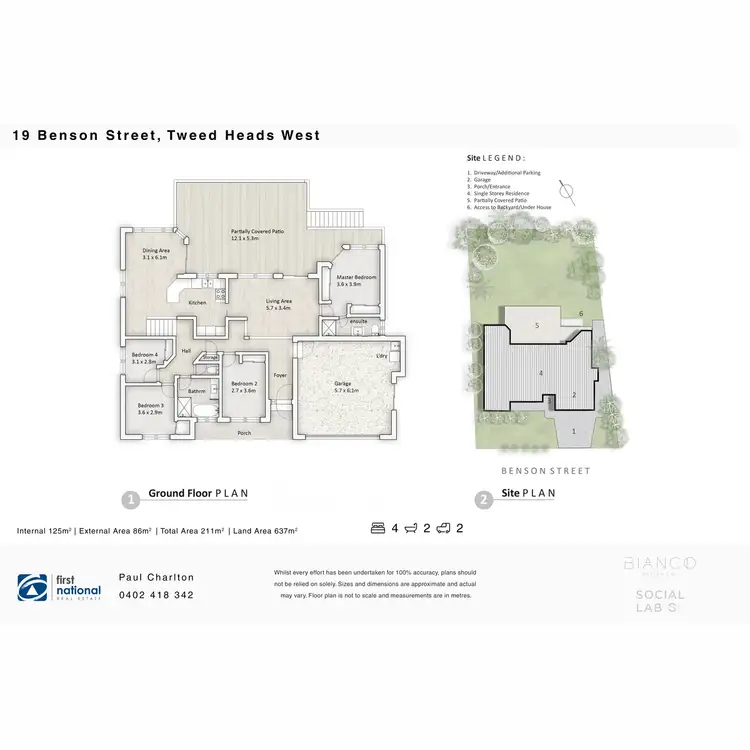 Floorplan of Homely house listing, 19 Benson Street, Tweed Heads West NSW 2485